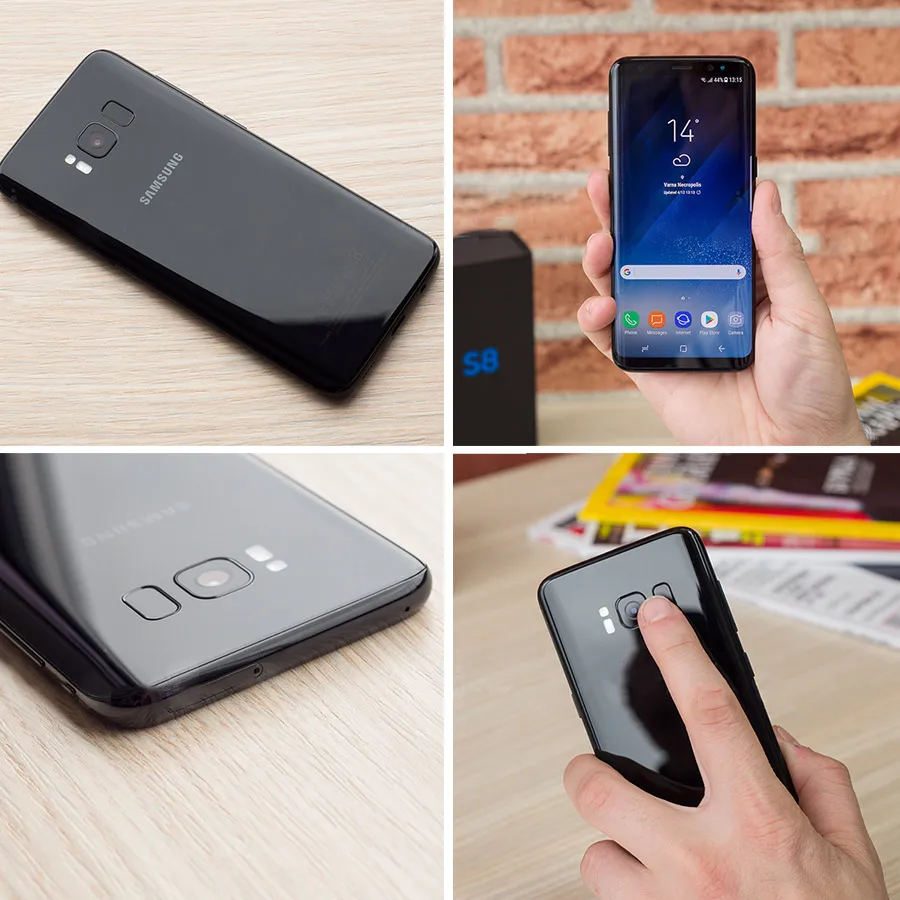 Original Samsung Galaxy S8 4GB RAM 64GB ROM 5.8 Inch Single Sim Android Octa Core 12MP 3000mAh Fingerprin S-series Mobile phone