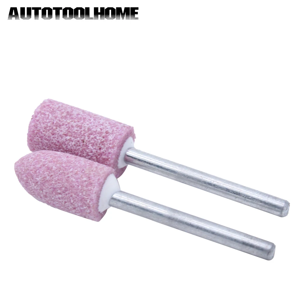 AUTOTOOLHOME 10 шт. абразивный монтажный камень цилиндрический для Dremel 3000 4000