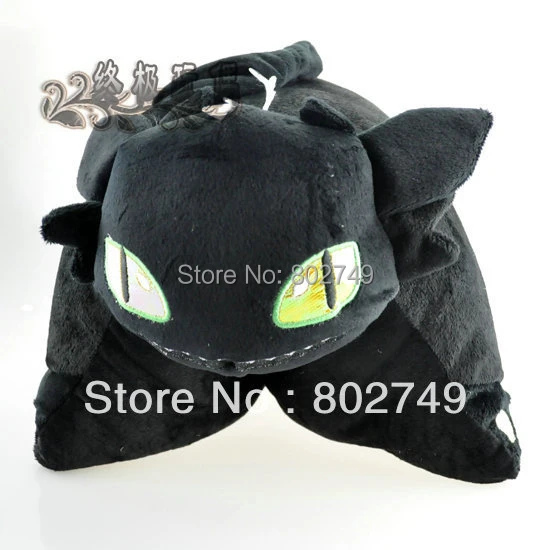 toothless plush pillow