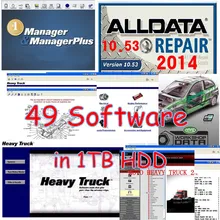 1 ТБ HDD с 49 автоматическим ремонтом программного обеспечения alldata и mitchell 5,8+ ATSG+ яркая мастерская+ программное обеспечение для тяжелых грузовиков в 1 ТБ жесткий диск