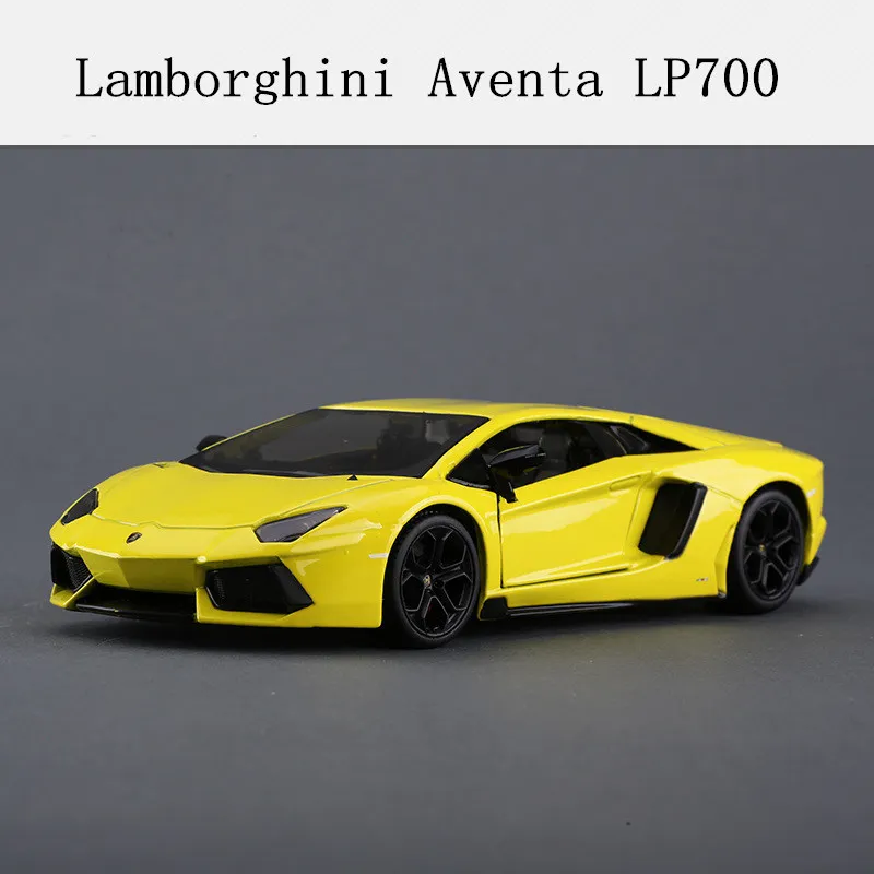 Maisto 1:24 Nissan GTR моделирование сплав модель автомобиля ремесла Коллекция игрушек инструменты подарок - Цвет: Lamborghini  L700