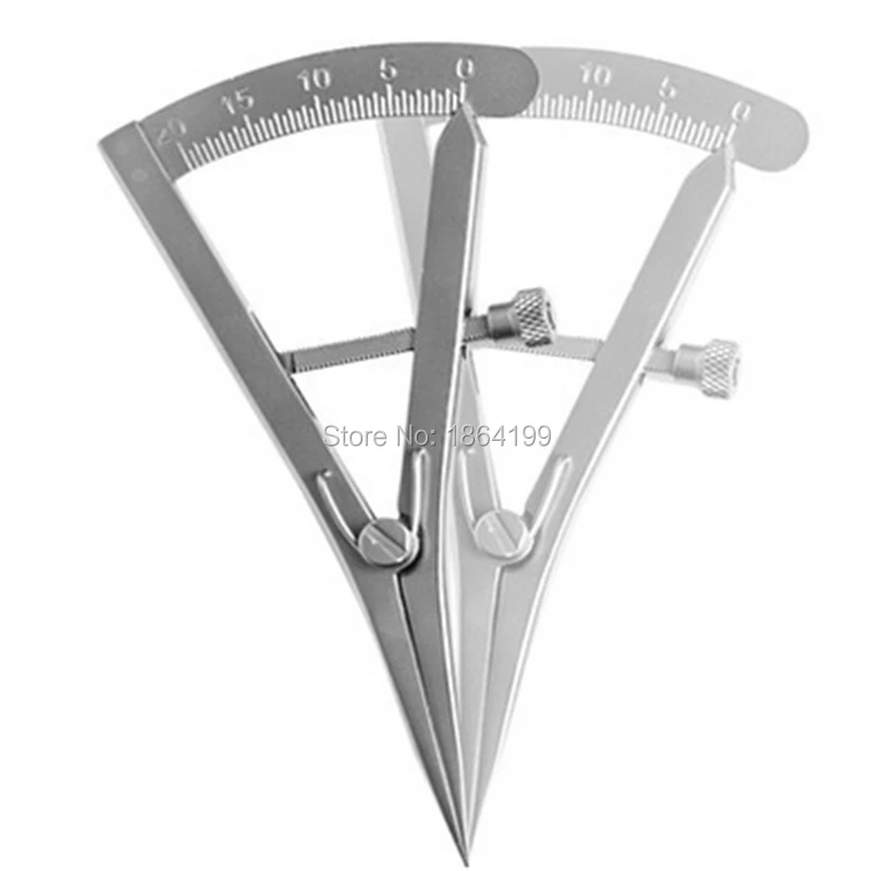 

Adjustable 1 piece Caliper 20mm Straight Ophthalmic Eye Instrument Tool Stainless Steel Ophthalmic Surgical Caliper