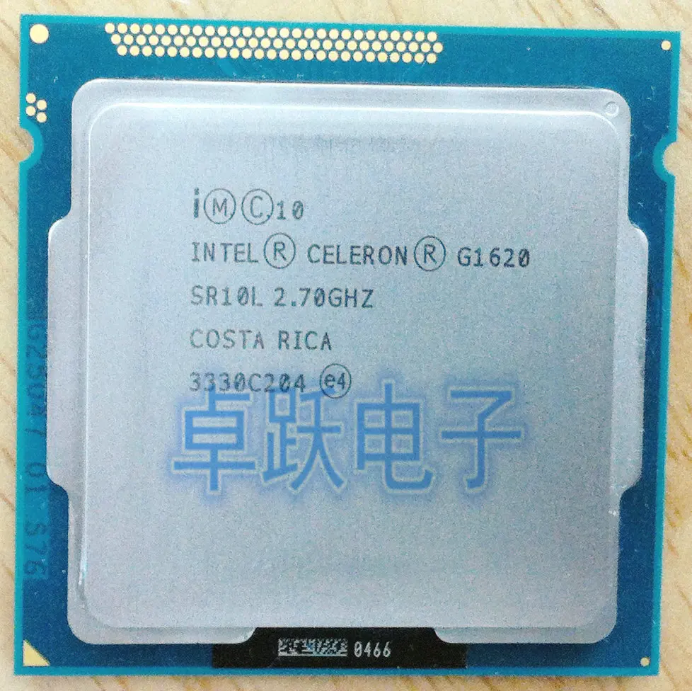 Процессор Intel Celeron G1620 2 70 ГГц двухъядерный процессор LGA 1155 100% рабочий для