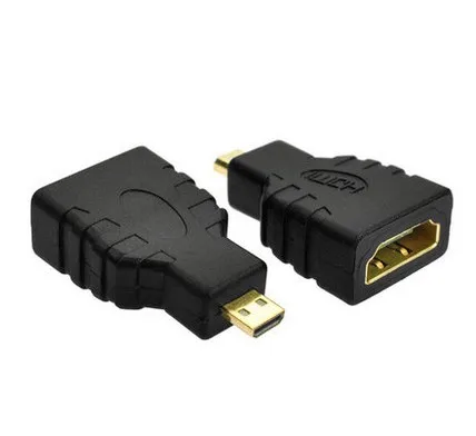 300 шт./лот HDMI Женский к микро HDMI Тип D Мужской адаптер F/M Конвертер Разъем HD ТВ камера для hdmi адаптер