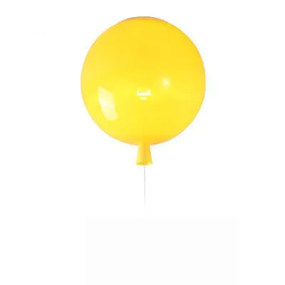 Современный красочный воздушный шар гостиная светодиодные потолочные светильники детская комната потолочный светильник для ресторана Hanglamp домашний деко - Цвет корпуса: Yellow