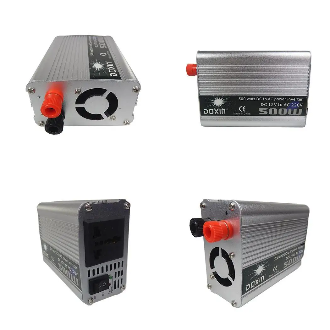 500 Вт DC12V к AC 220 В автомобильный 503 Гц инвертор питания 2205% в бытовой 5% к USB Инвертор 5% 10-15,5 в автомобиль, дом 90