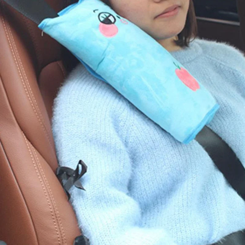 Мягкий детский автомобильный ремень безопасности автомобильный ремень Наплечная накладка чехол Защита для детей Подушка Поддержка Подушка для мальчиков и девочек