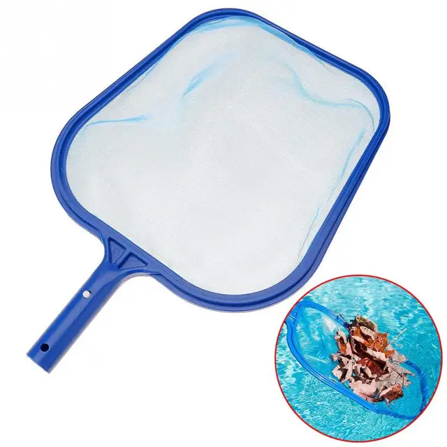 2018 new Leaf Rake Mesh Frame Net Skimmer Cleaner Swimming Pool Spa Tool New Swimming pool cleaning net 44*31cm
