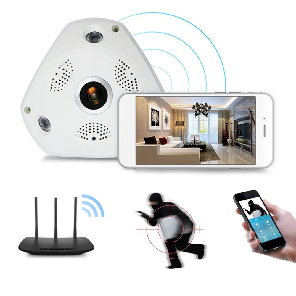 

1.3MP/2MP Electronic PTZ Home Security Camera 360 Degree Full Range Viewing Cam Security Special Monitor