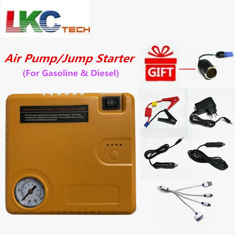 

Newest Car Starting Device TM16B Power Bank Car Charger Booster Emergency Battery Quick Jump Starter Electric Inflatable Pump
