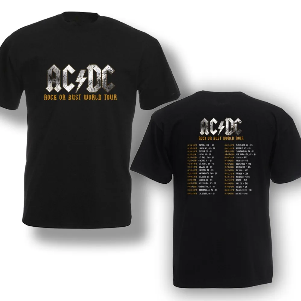 ac dc band t shirt