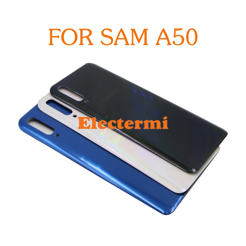 Electermi Корпус Дверь Крышка Чехол задний корпус для Samsung Galaxy A50 A505 A505F A505DS крышка