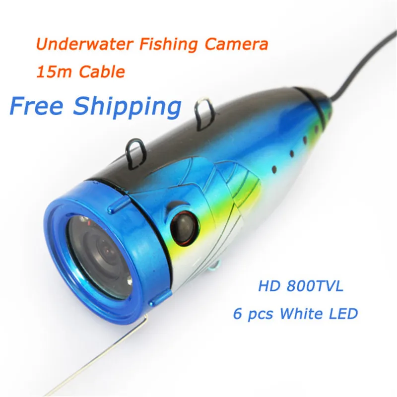 15M Video Camera System Fish Finder HD 800TV Lines Underwater Fishing Camera Free Shipping Russia Brazil