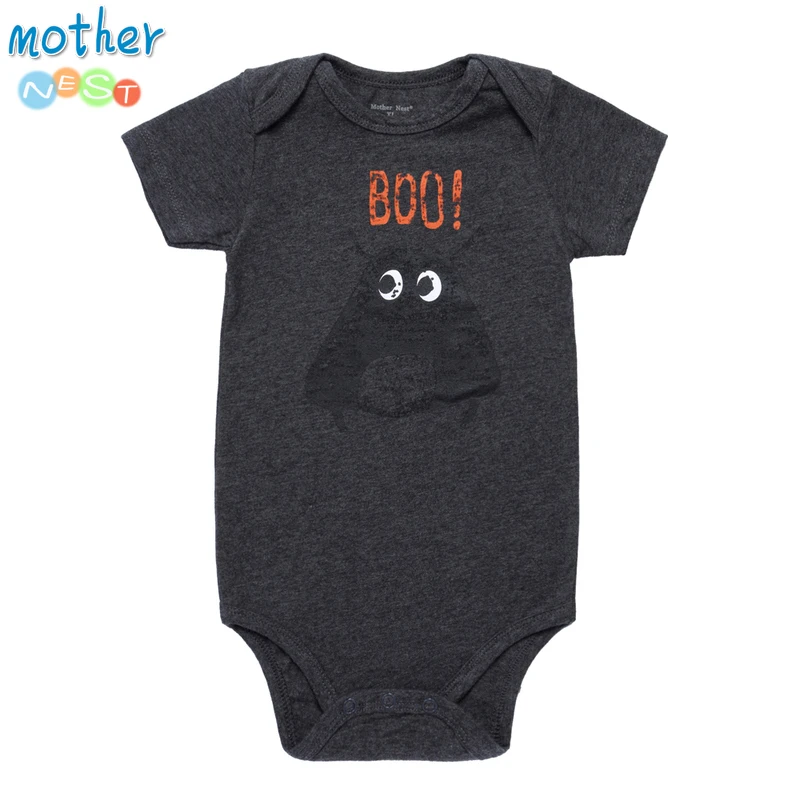 

Mother Nest Infant Baby Bodysuits Cotton Baby Girls Boy Clothing Short Sleeves O-Neck Newborn Baby Clothes
