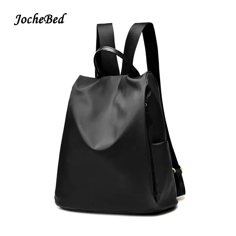 

2017 New School Student Backpacks Nylon Leather Waterproof School Backpack For Girls High Quality Female Women'S Backpack