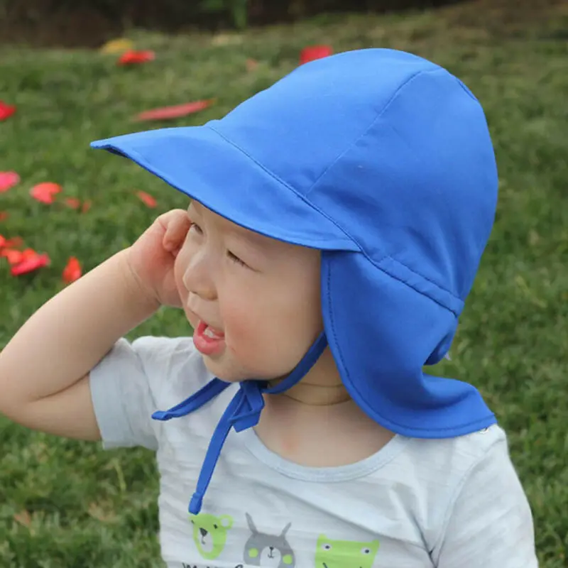 

2019 Hot Fashion Beach Sun Hats For Kids Children Casual UV Protection Hat Boys Girls Summer Outdoor Travel Cap One Size