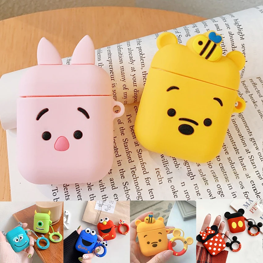 

For AirPods Case Cute Cartoon Protective Cover Coque For Airpods Wireless Earphone Case For Air pods Accessories Headphone Case