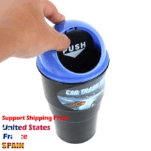 Автомобиль и дом мини урна для автомобиля монета держатель автомобиля внутренняя отделка продукта для Nissan для Ford Focus автомобиль аксессуары мусорное ведро отходов