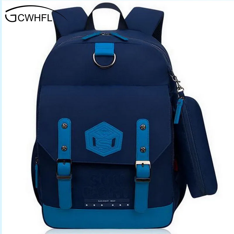 Grade 1 6 Orthopedic Children School Bags Kids Backpack For Boys Girls
