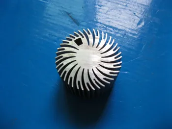 

Fast Free Ship 2PCS/LOT LED high power heat sink 3-12W/sunflower aluminum radiator diameter:47mm,solid 17mm,high 30mm heatsink