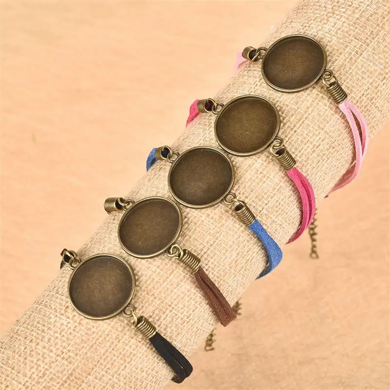 Hard spot pendant tray Cabochon Setting supply with 25mm round bezel,20pcs//lot