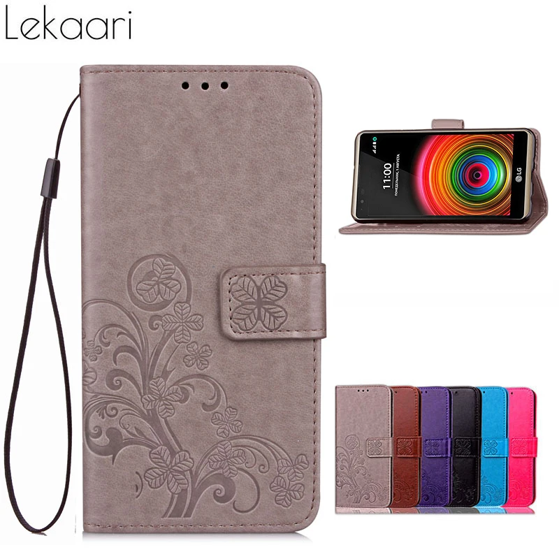 Для LG X Мощность K220DS K220 K210 чехол кожаный бумажник кремния флип Чехол для Чехлы