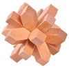 IQ Wooden Puzzle Brain Teasers Burr Interlocking Traditional Puzzles Game for Adults Children ► Photo 3/6