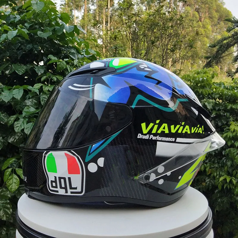 Анфас шлем микрометрический замок DQL бренд локомотив мотоциклетная безопасная шляпа мотоциклетный гоночный шлем