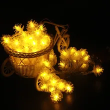 2m 3m 4m 5m 10m Pine Cone pendants Fairy led garland on AA batteries Christmas outdoor string lights New year party wedding deco 2m 3m 4m 5m 10m Pine Cone pendants Fairy led garland on AA batteries Christmas outdoor string lights New year party wedding deco