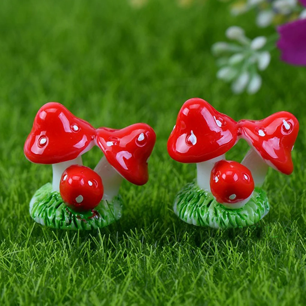 

Brand New Fairy Dollhouse Mushroom Garden Ornament Plant Pot Decor 1pcs