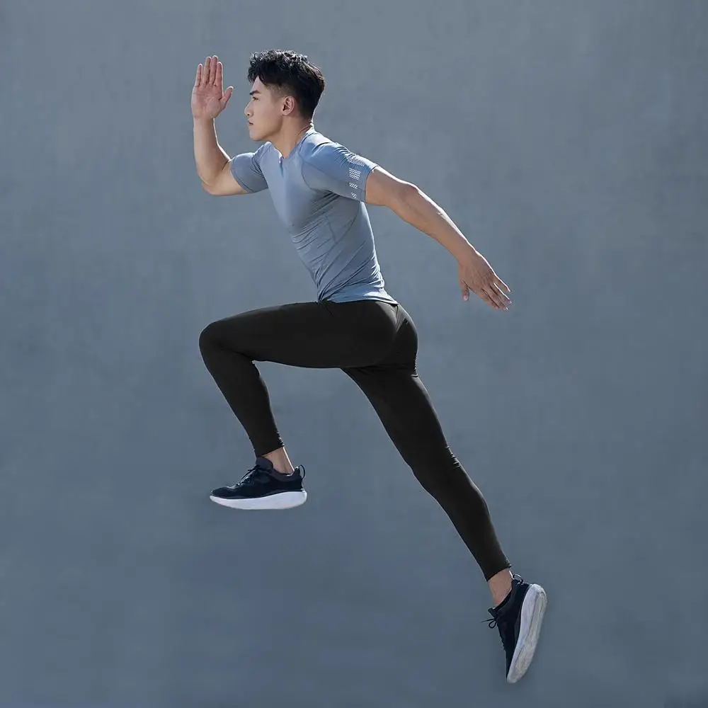 Xiaomi youpin ZENPH мужские высокоэластичные спортивные брюки быстросохнущие дышащие обтягивающие брюки мужские тренировочные спортивные штаны для бега
