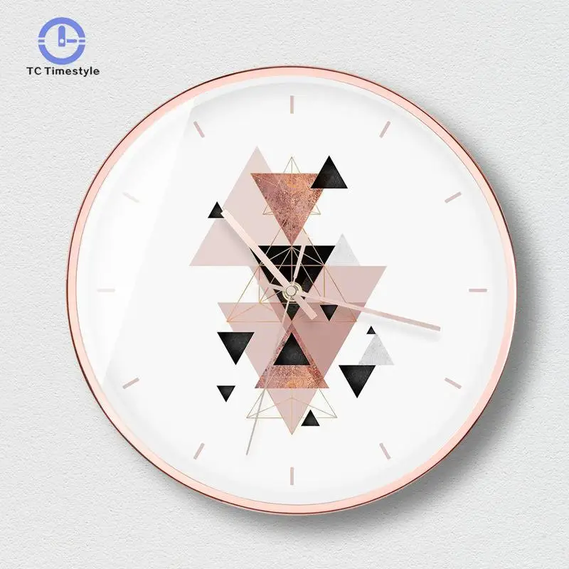 

Simple European Wall Clock Living Room Home Decor Modern Silent Quartz Creative Wall Clocks Bedroom Round Watches