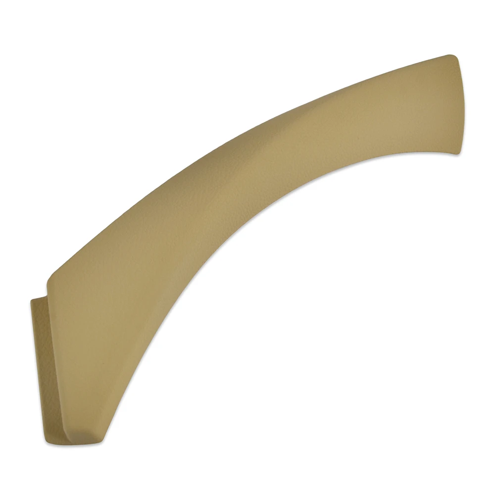 H2CNC Auto Car Inner Door Panel Handle For BMW E90 E91 E92 E93 3 Series Front / Rear Right Side beige 1PC Replacement Part