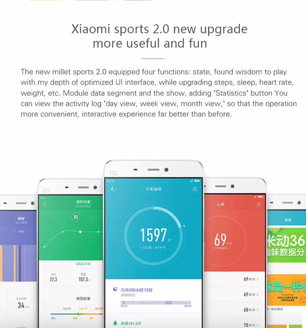 Xiaomi mi band 2 Смарт-браслет mi Группа miband 2 Смарт-часы Фитнес трекер сердечного ритма Touchpad OLED