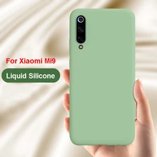 Luxus Flüssigkeit Silikon Stoßfest Telefon Fall Für XIAOMI Mi9 Mi8SE MIX3 Mi6 Redmi K20 Pro Hinweis 8 7 6A 6 pro Soft Gel Gummi Abdeckung