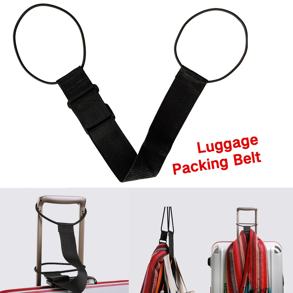 Эластичный упаковочный ремень крепкий чемодан нейлон портативный регулируемый ремешок для дорожного багажа