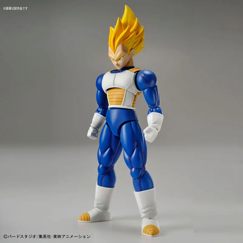 "Dragon Ball Z" Оригинальные BANDAI рисунок талии Стандартный сборки фигурку-super Saiyan vegeta Пластик модель