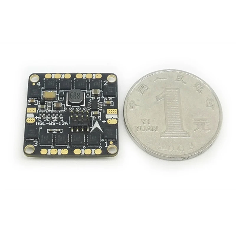 

20*20mm XJB BS13A 13A BLheli_S BB2 2-3S 4 In 1 Brushless ESC For RC Camera Drone FPV F313 F413 Flytower Flight Controller