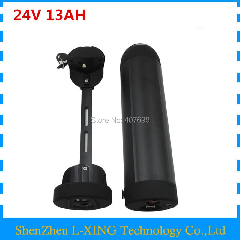 24 v 13ah литий-ионный аккумулятор 350 W 24 V 18650 e-аккумулятор для электровелосипеда 24 V аккумулятор в форме фляжки 15A BMS с 29,4 V 2A зарядным устройством