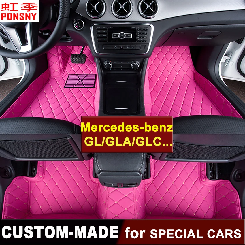 Автомобильные коврики под заказ для Mercedes-benz GLK350 2008 GL450 2006 GLA200 GLC GLE 2015 3D | Автомобили
