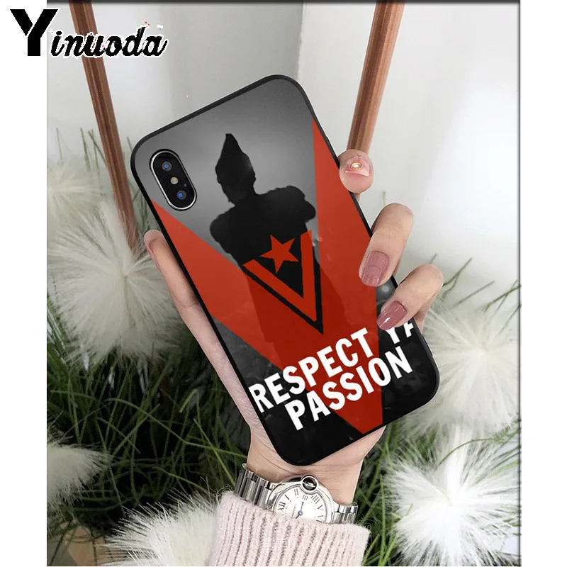 Yinuoda rapero Nipsey Hussle de silicona suave de TPU teléfono caso para Apple iPhone 7 6 6 S Plus X XS X MAX 5 5S SE XR cubierta