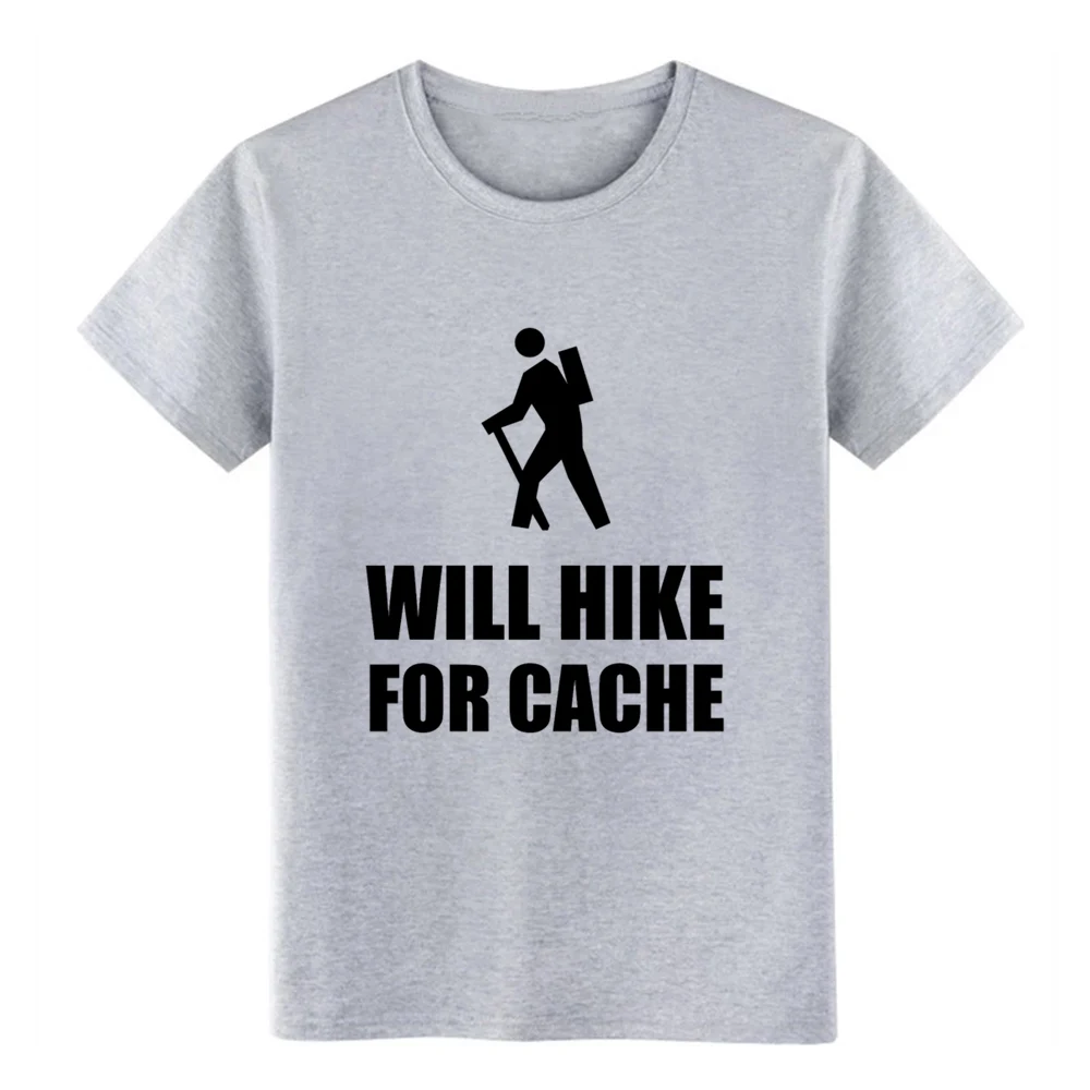 will hike for cache geocaching t shirt men Printing 100% cotton S-XXXL Trend Interesting New Style Spring Natural tshirt will hike for cache geocaching t shirt men Printing 100% cotton S-XXXL Trend Interesting New Style Spring Natural tshirt