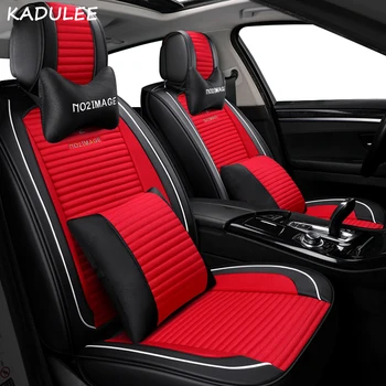 

KADULEE car seat cover for ssangyong kyron korando actyon rexton for suzuki jimny sx4 baleno grand vitara car seat protector