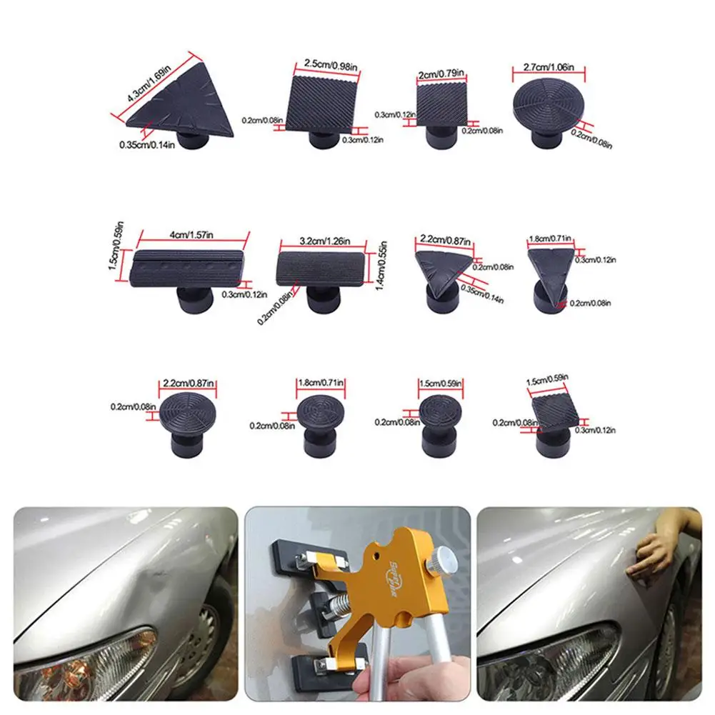  39Pcs/Set Super PDR Dent Puller Kit Dent Tab 20W Glue Machine Hail Removal Paintless For Car Body D