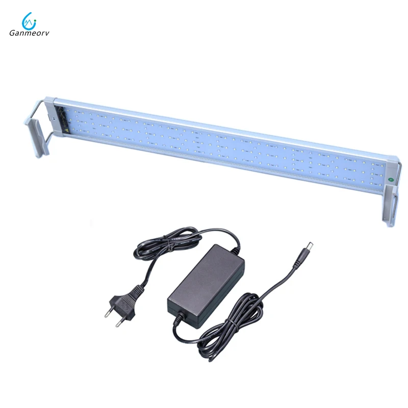 

75~95cm 27W colorful Aquarium LED Lighting Light Lamp with Extendable Bracket 135 LED light for Aquarium Fish Tank