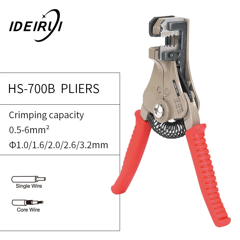 

Diagonal Cutting Pliers Automatic Cable Wire Stripper Stripping Crimper Crimping Plier Cutter Tool