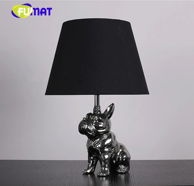 Ceramic Dog Table Lamp 7