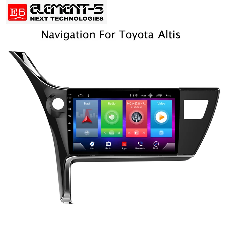 

Car Android 8.1 Multimedia Player for TOYOTA Corolla 2017 GPS Navigation Device USB bluetooth steering wheel control support
