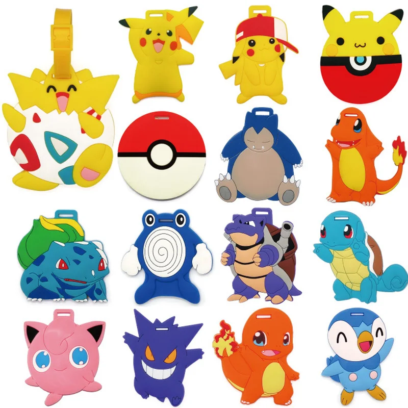 pokemon luggage tag
