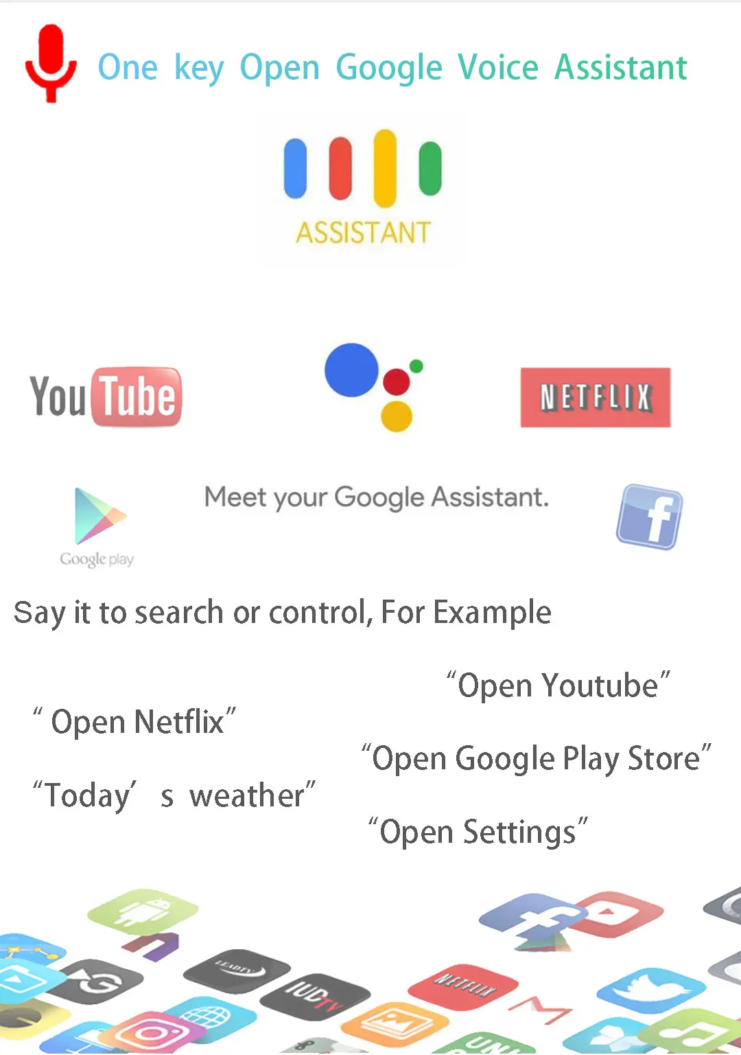 Android 9,0 4G 64G 6K 3D видео ТВ коробка Youtube Netflix Google Assistant Store Wifi телевизионная коробка с Bluetooth Play Набор магазина top BOX